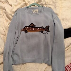 Dairy boy fish sweater